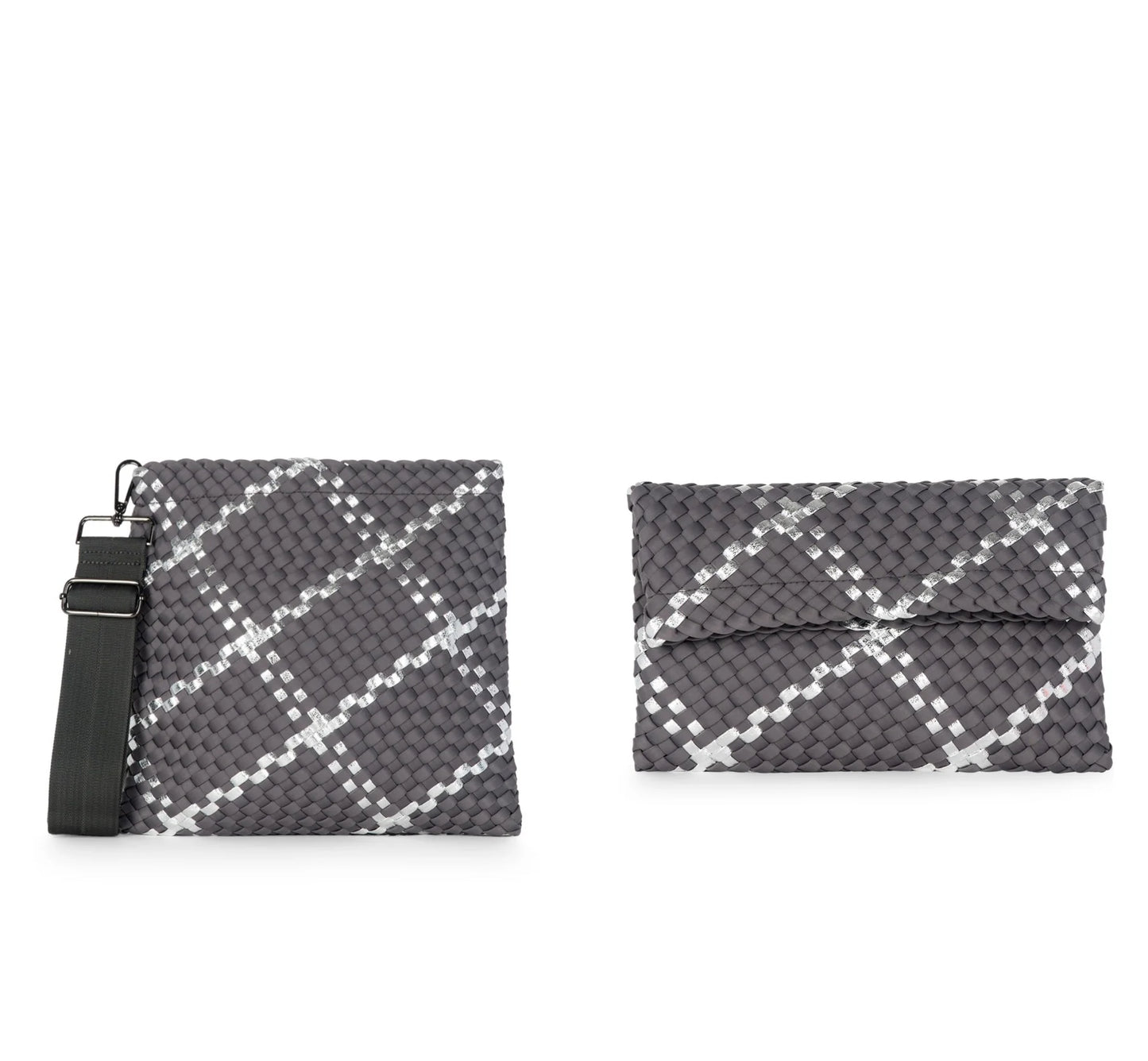 Val Convertible Woven Crossbody Multiple Colors