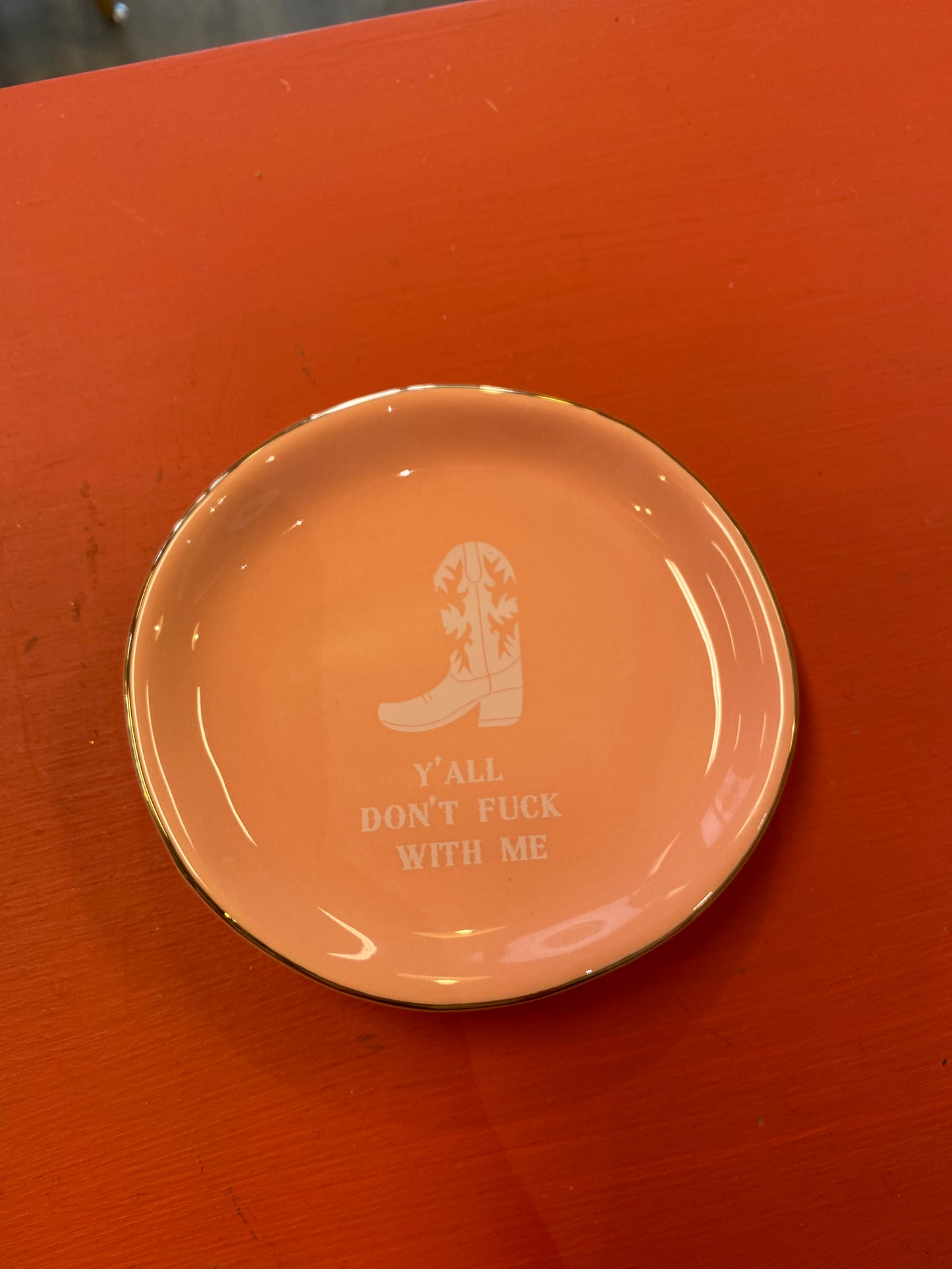 Round Trinket Tray