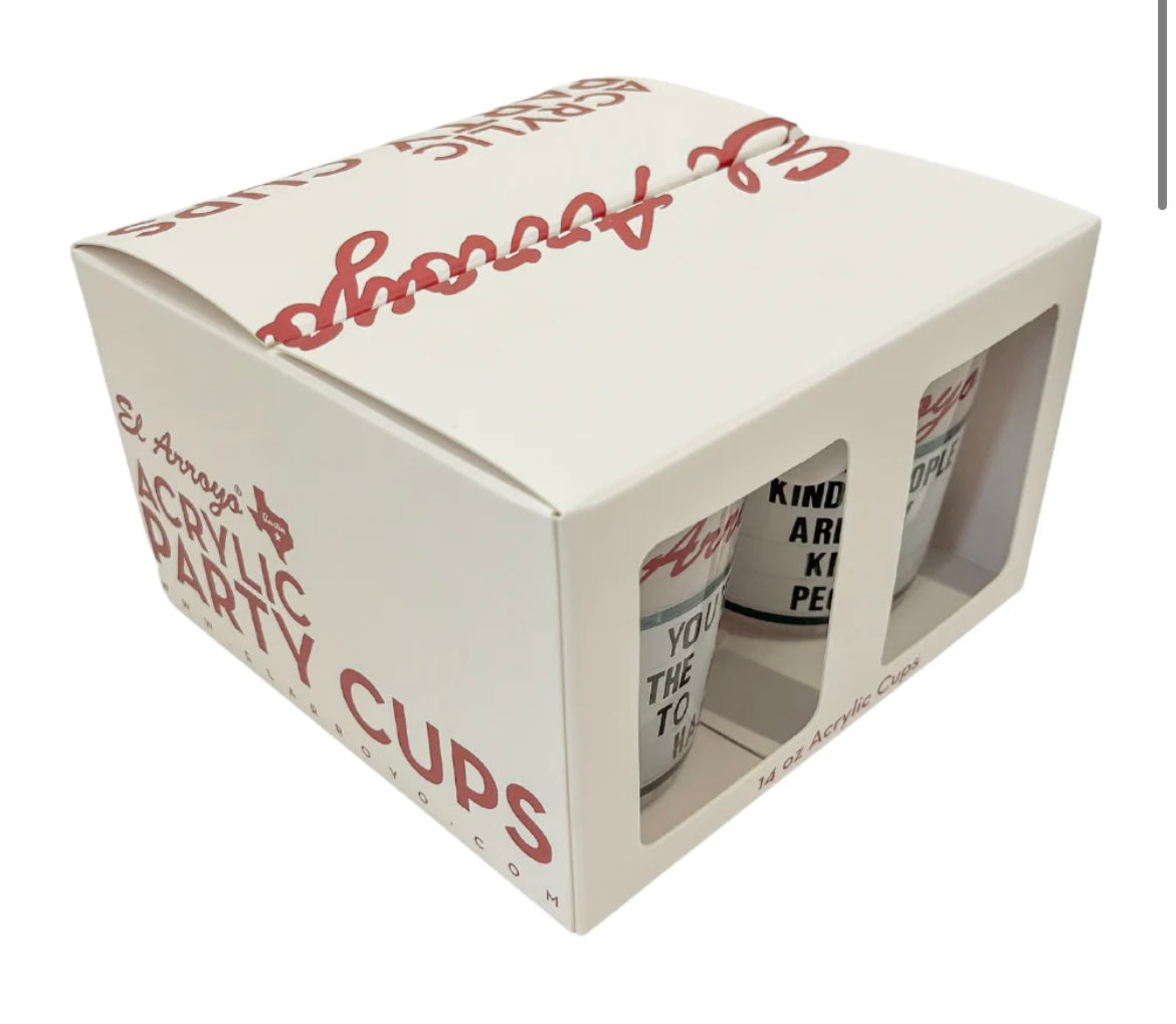 Best friend acrylic cup set