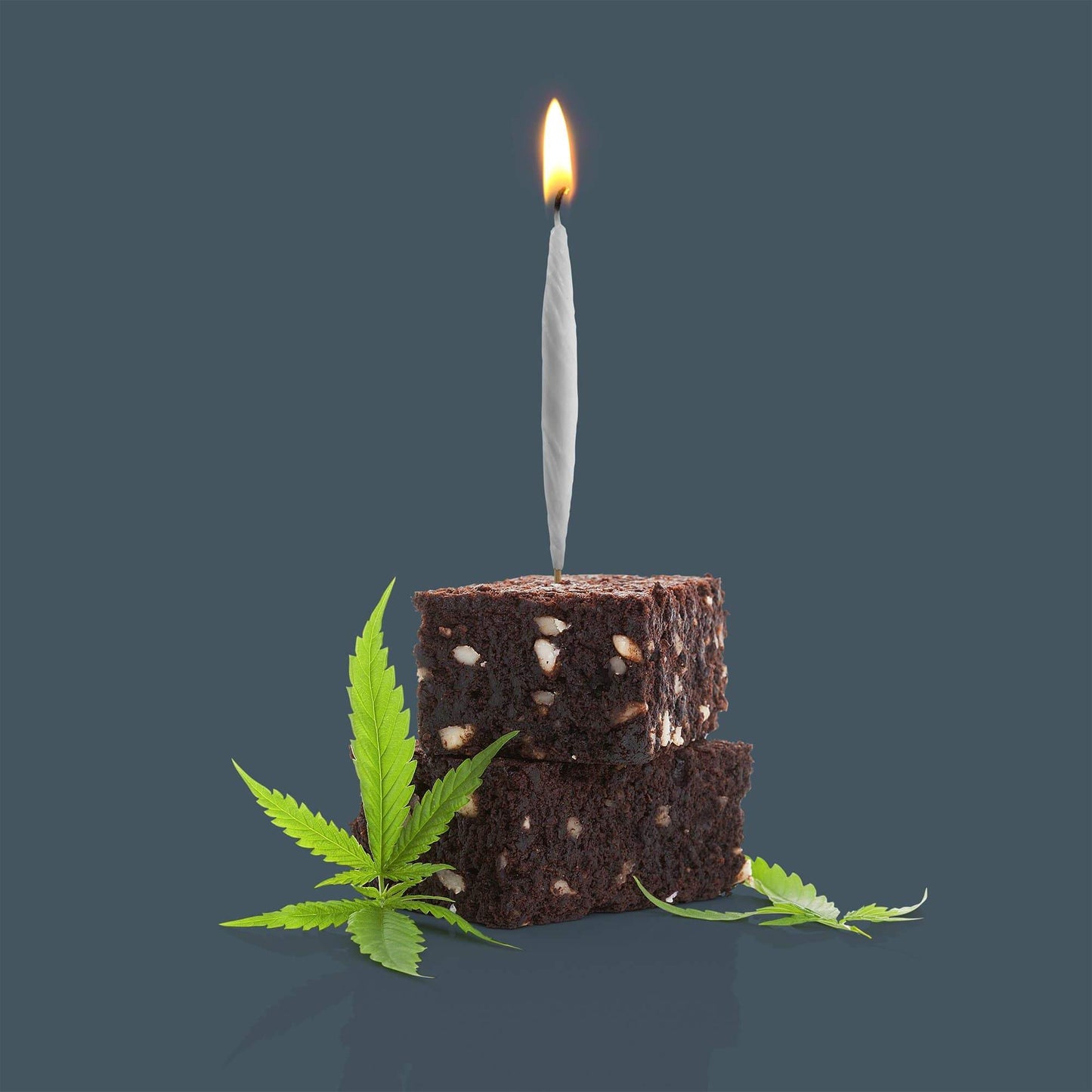 Lit Party Candles