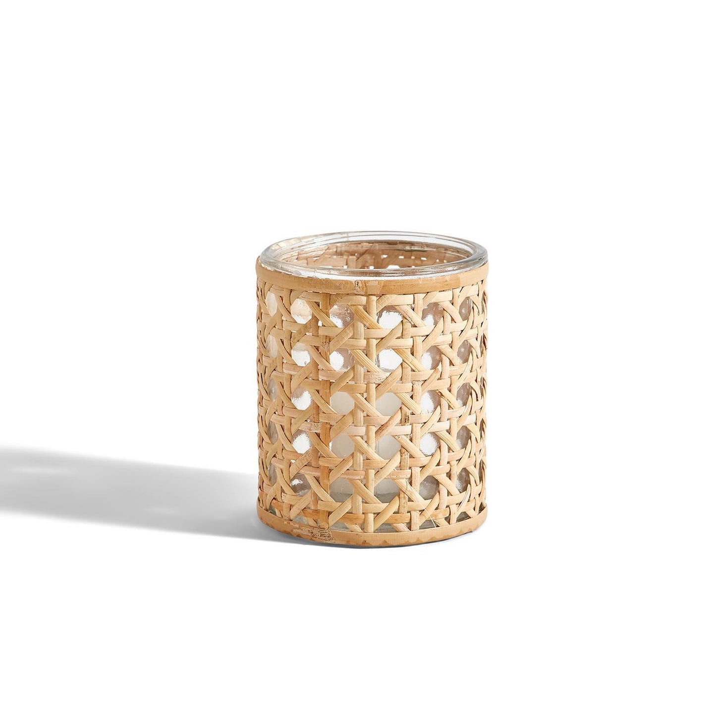 Lumingnon Cane Webbing Candleholder