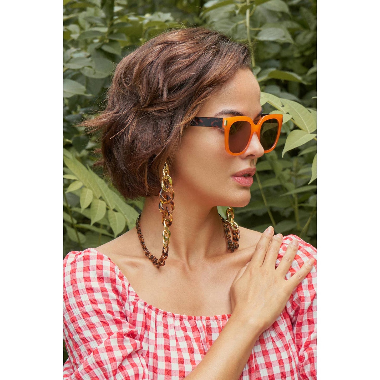 Glasses Chain - Wave Tortoiseshell - Presell