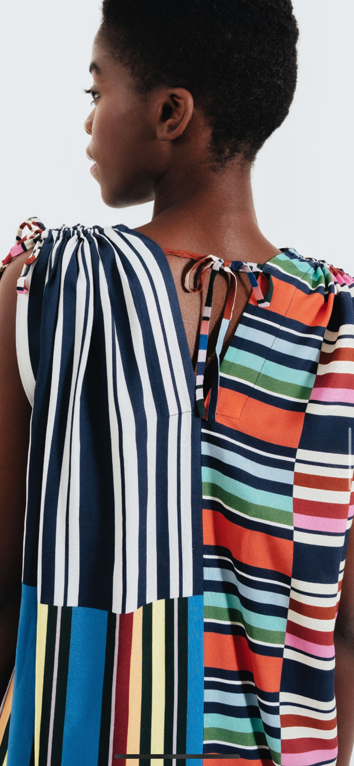 Stripe caftan