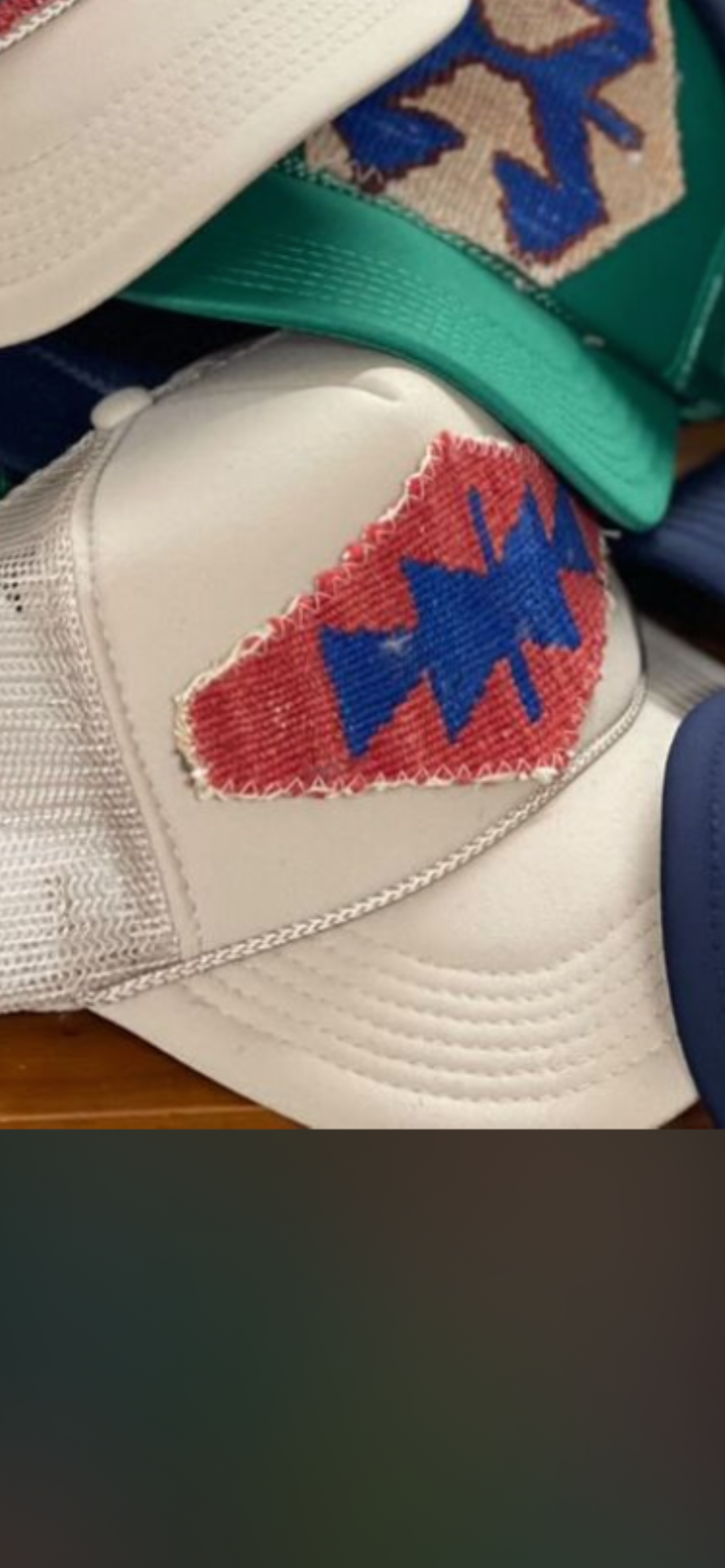 Kilim Trucker hats