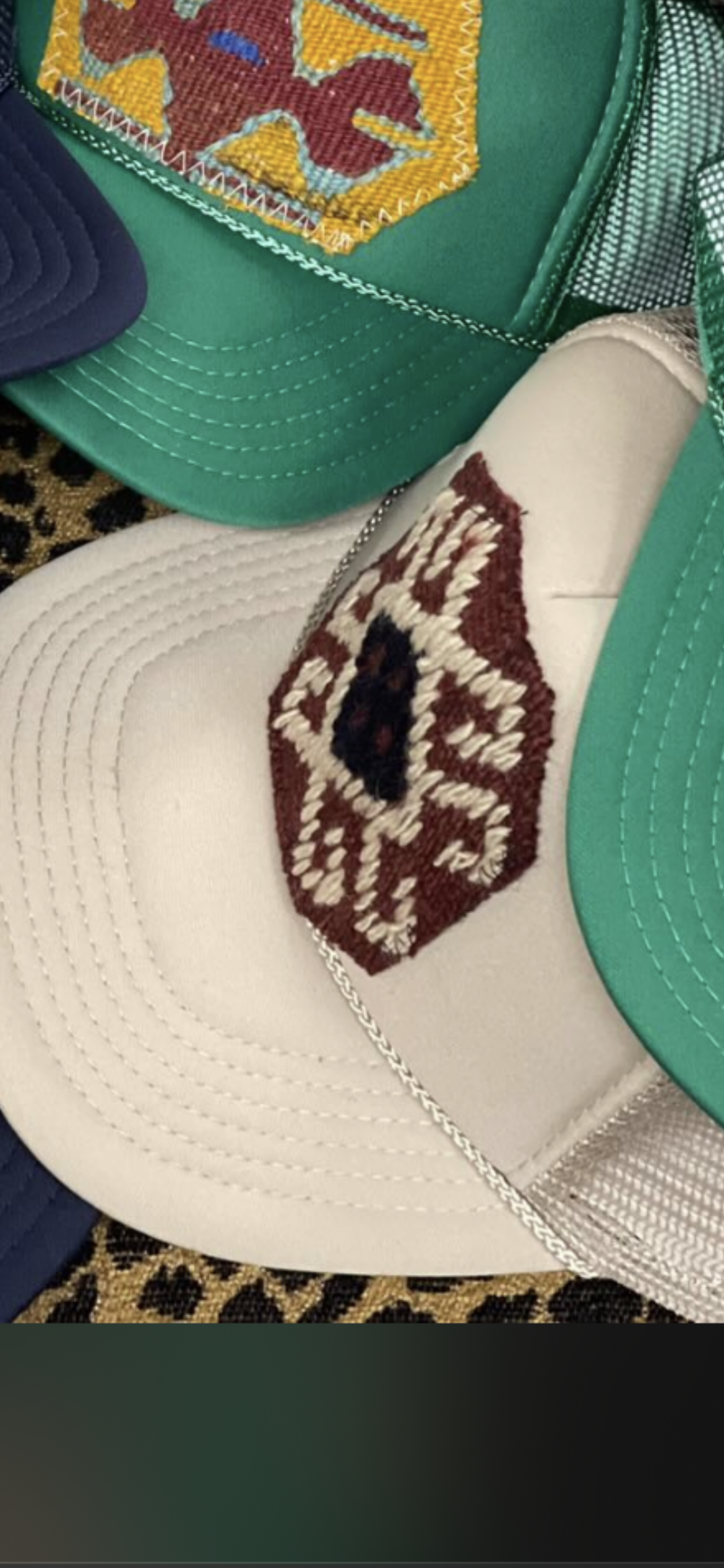 Kilim Trucker hats