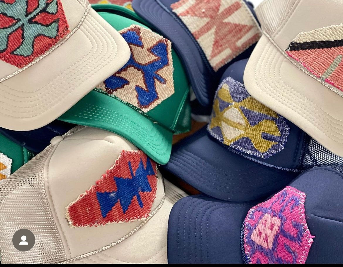 Kilim Trucker hats