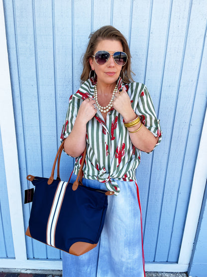 Lobster Green Top