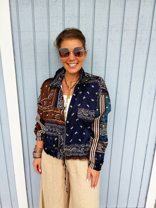 Drake Jacket in Navy