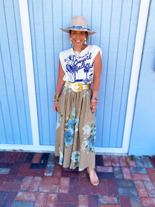 Manny Skirt W/ Belt
