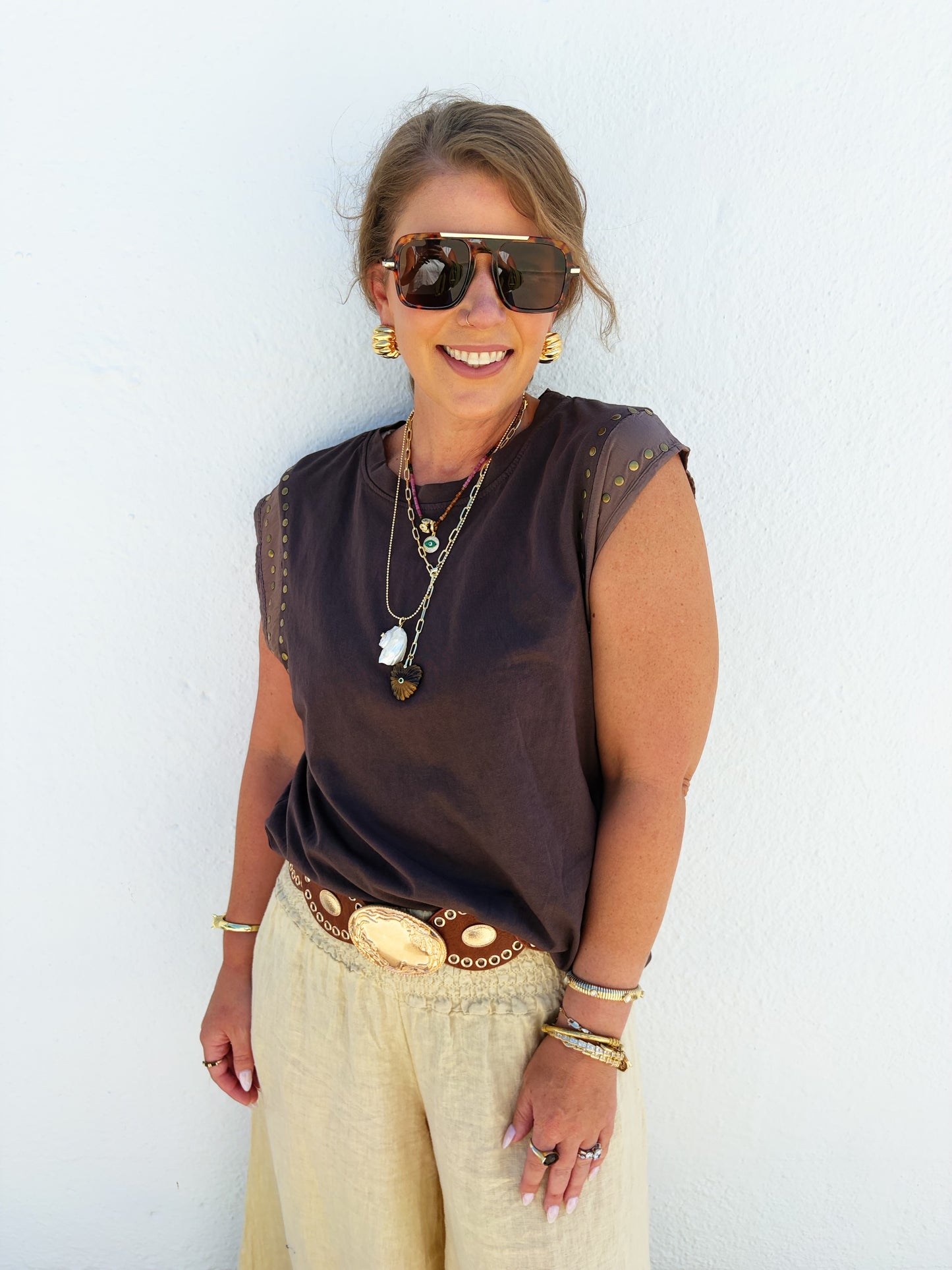 Stevie Studded Tank **2 Colors