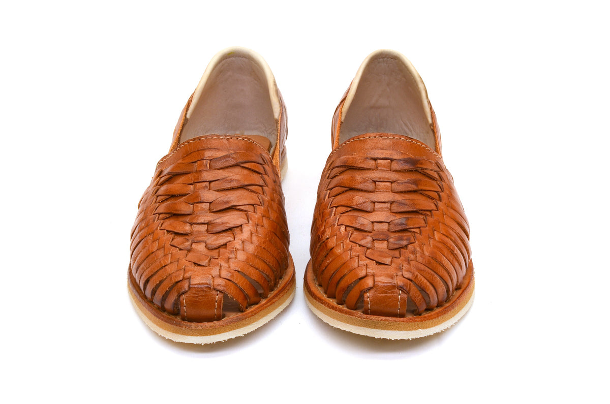 Cross Woven Huarache Walnut