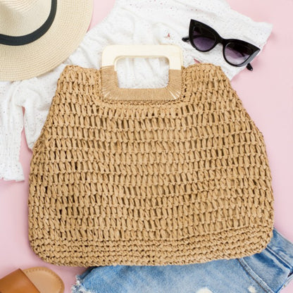 Oversized Straw Tote **Multiple color options** Ships from warehouse to you