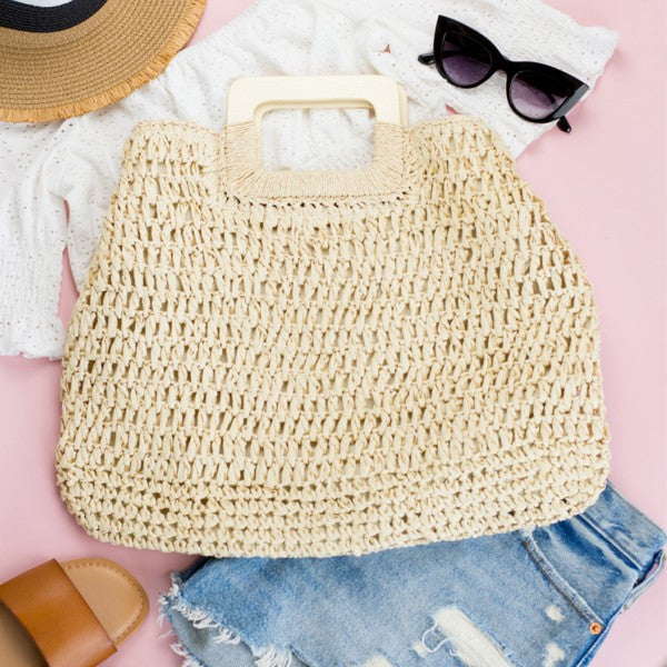 Oversized Straw Tote **Multiple color options** Ships from warehouse to you