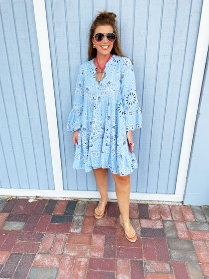 Bondi Dress Baby Blue