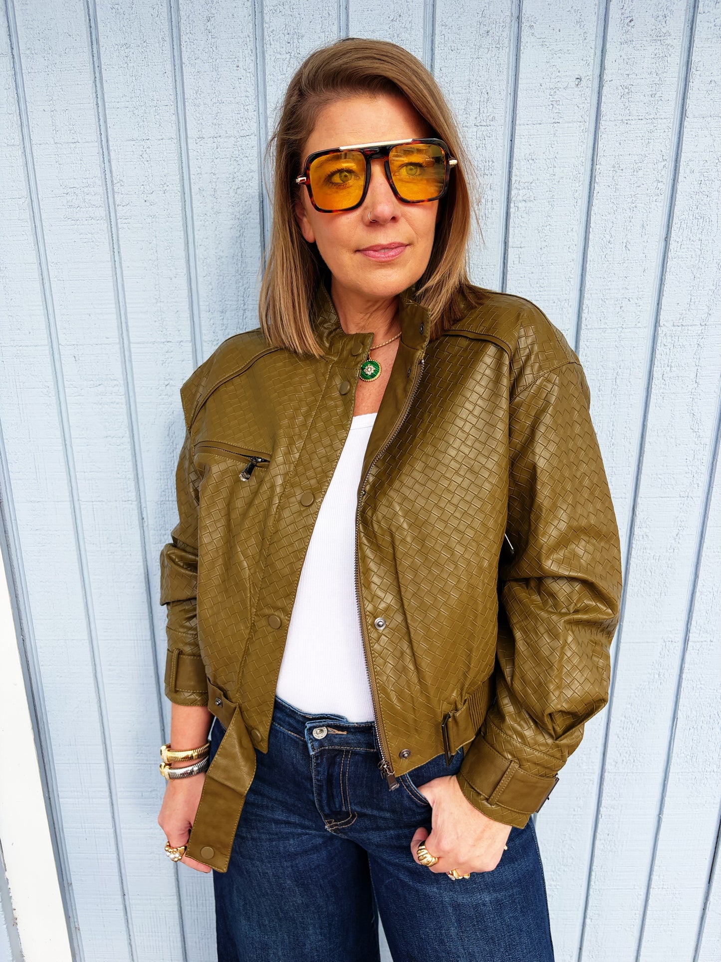 Ericka Jacket in Olive