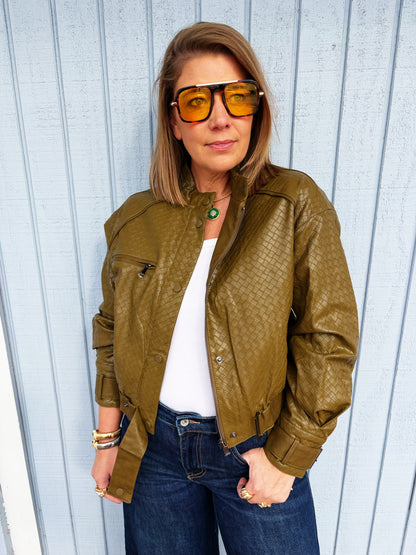 Ericka Jacket in Olive