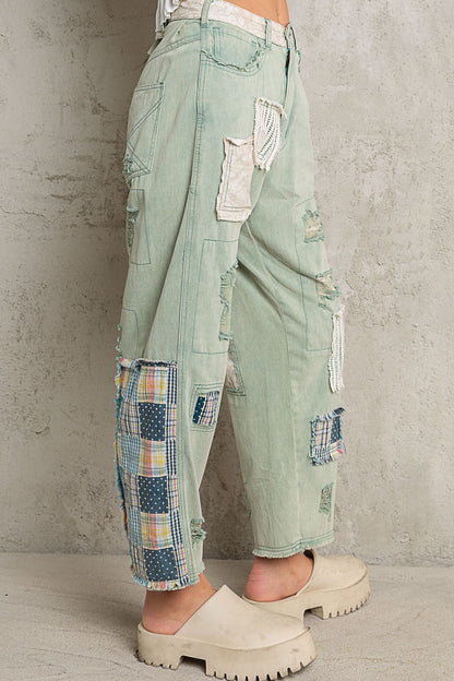 Patchwork Seaglass Pants