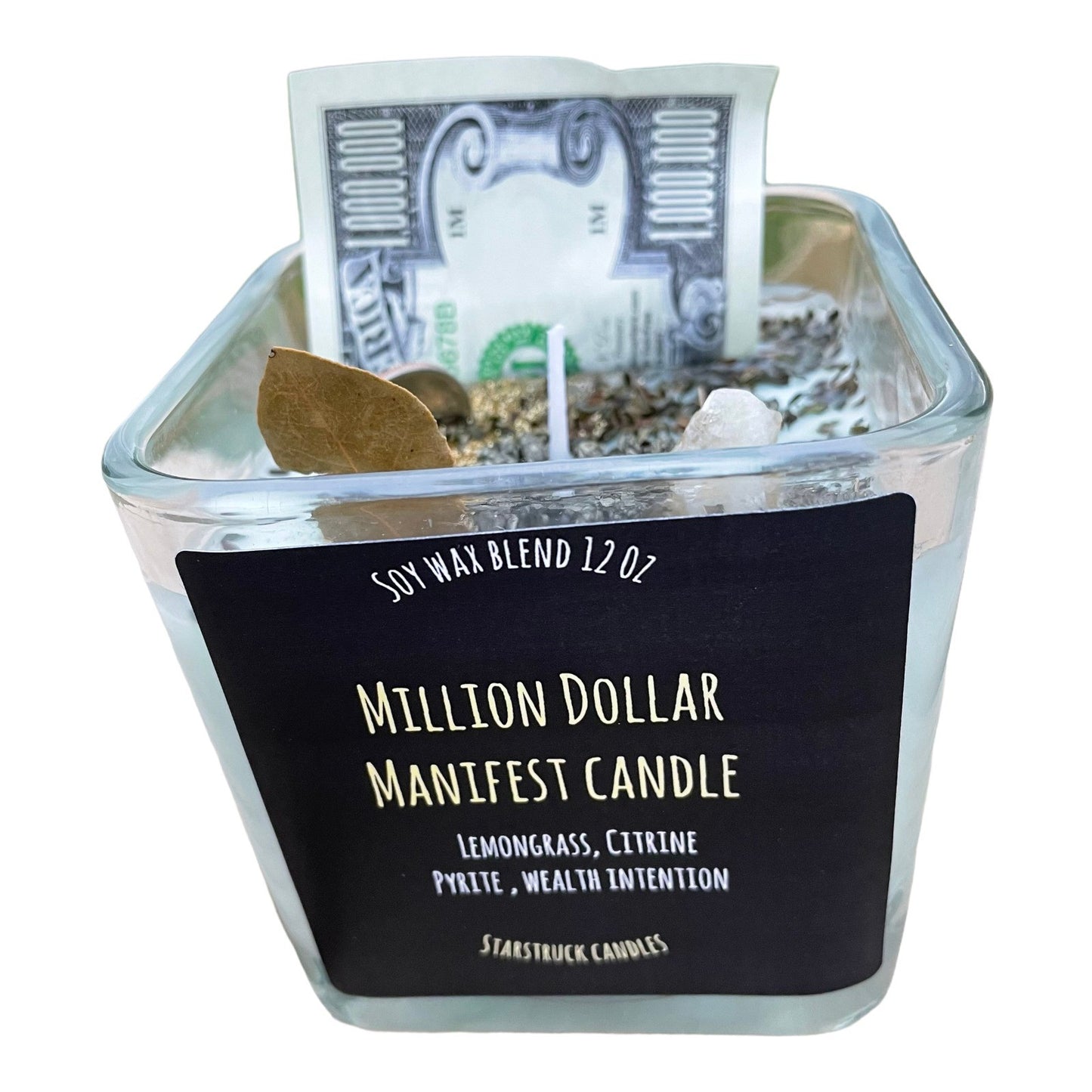 Million Dollar Manifest Candle