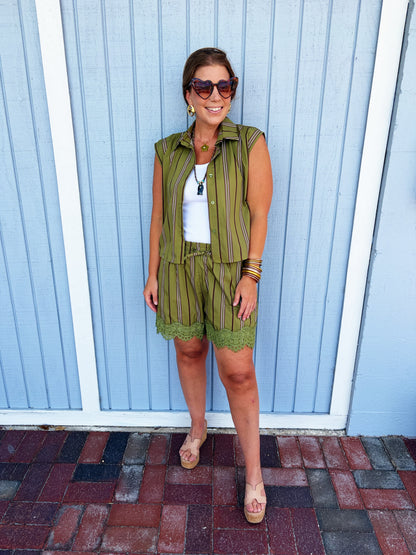 Lina Set in Green