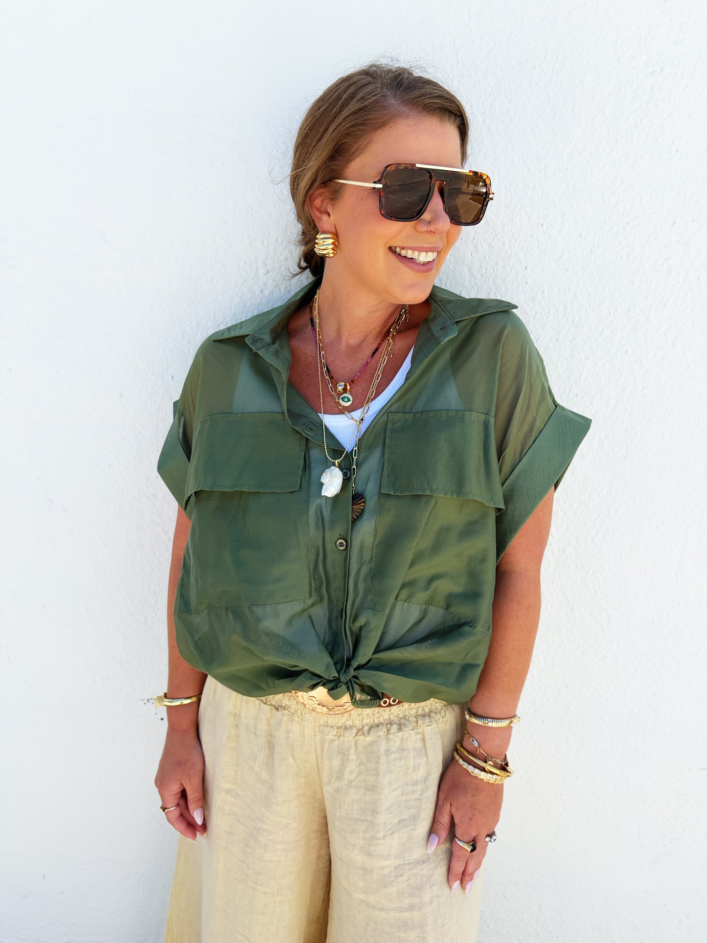 Dani Shirt With Pocket 2 Colors