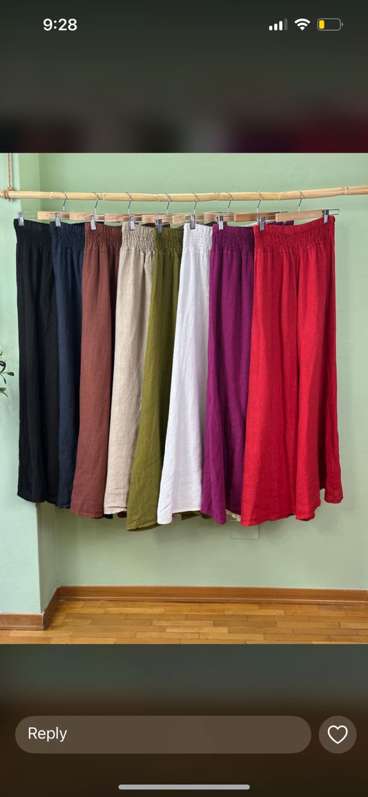 Maggie Pant in Magenta