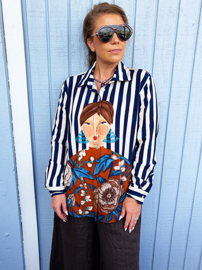 Layla Top Chocolate Brown