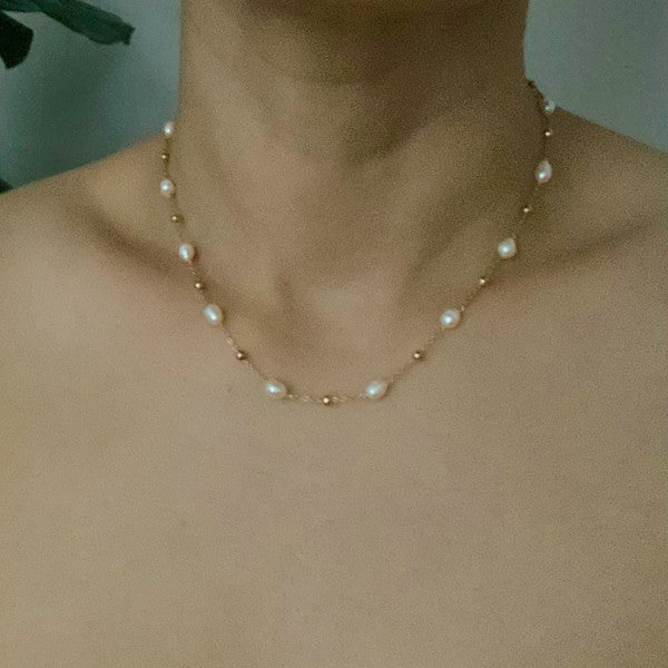 Ashley Freshwater pearl Necklace