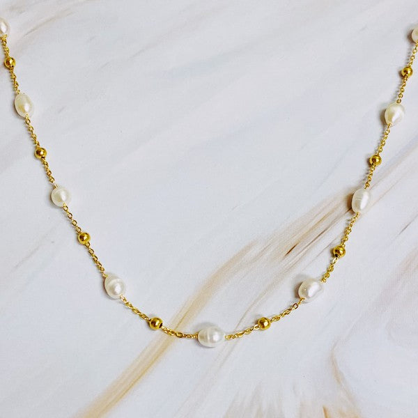 Ashley Freshwater pearl Necklace