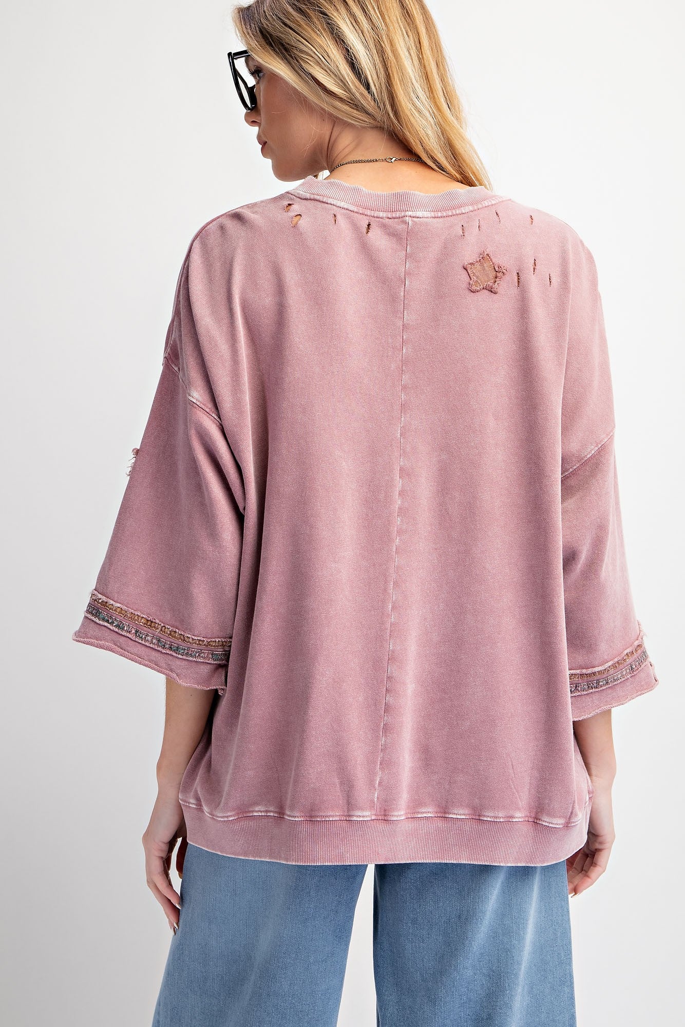 Perry Plum Top * FINAL SALE