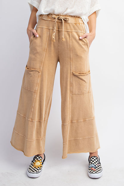 Nancy Mineral Washed Knit Pant