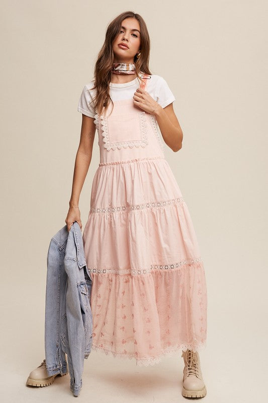 Lace Romantic Overall Dress