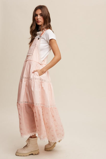 Lace Romantic Overall Dress