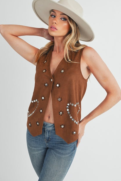 Western Love Vest *Multiple Colors