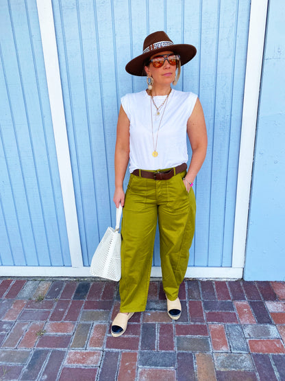 Charlotte Pant With Belt