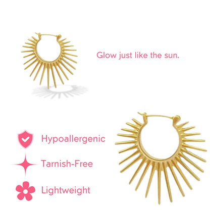 Golden Sunshine Earrings