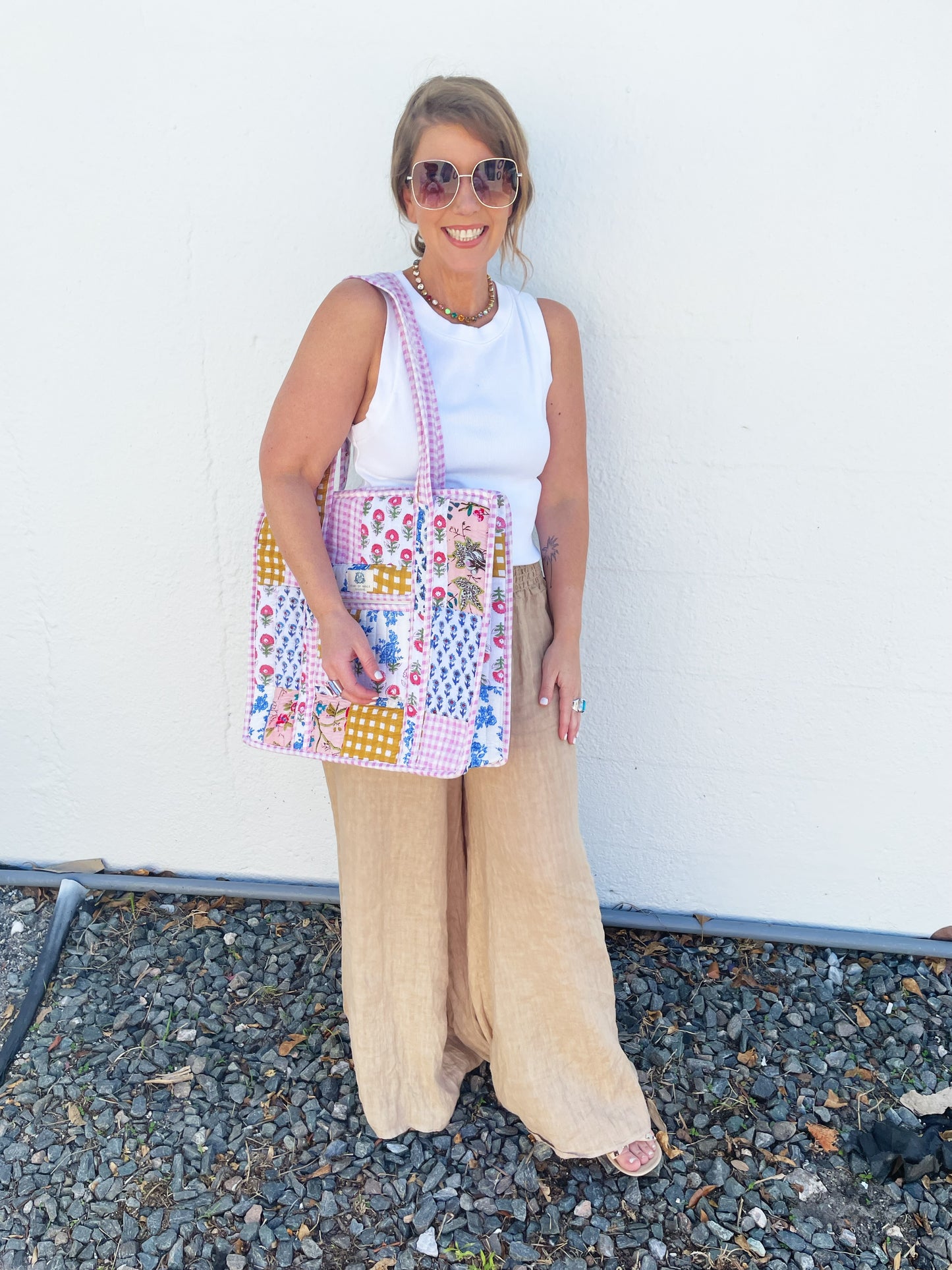 Bebe Pink Tote Bag