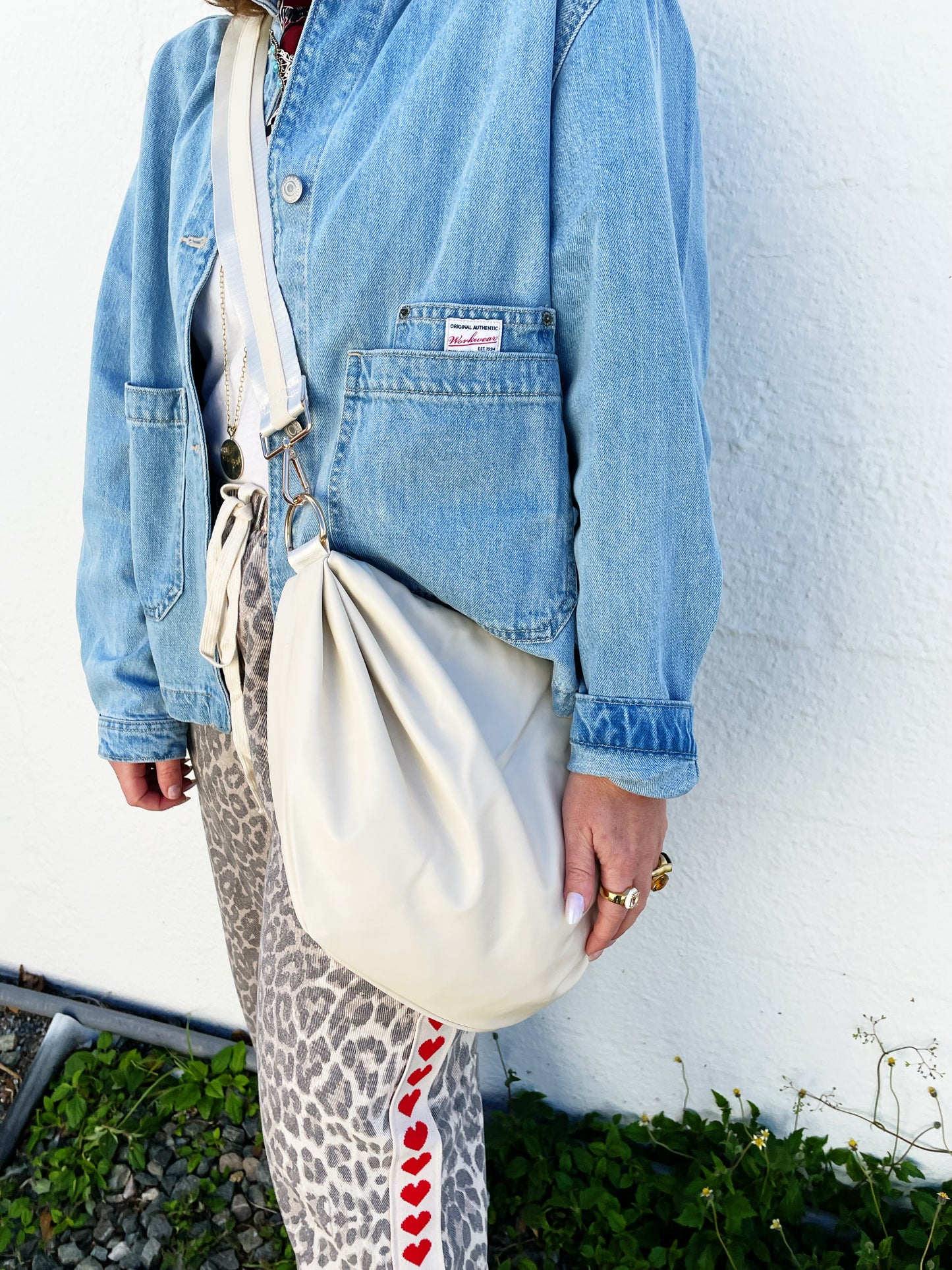 Ollie Bum Bag Vanilla