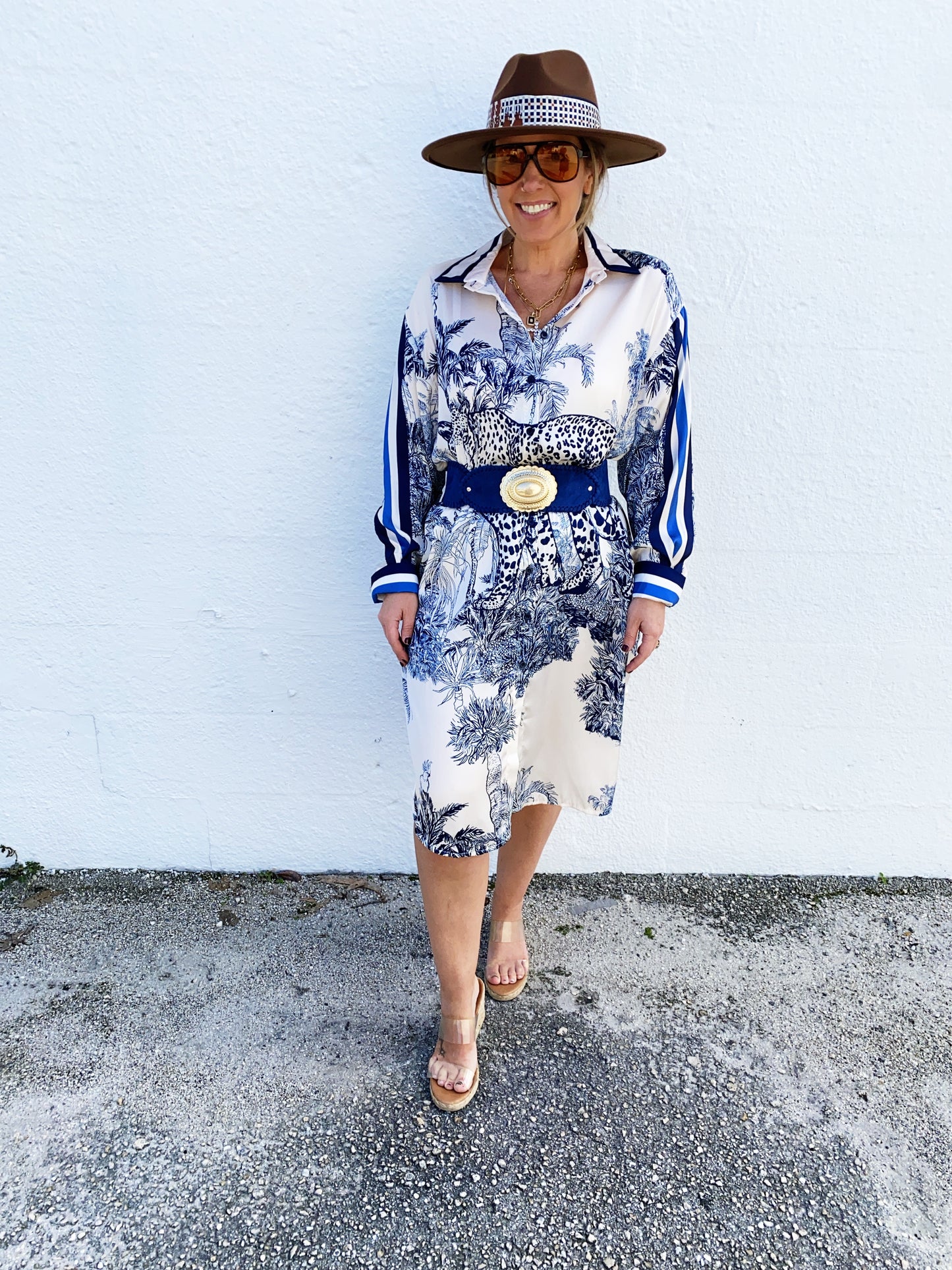 Camilla Dress in Navy