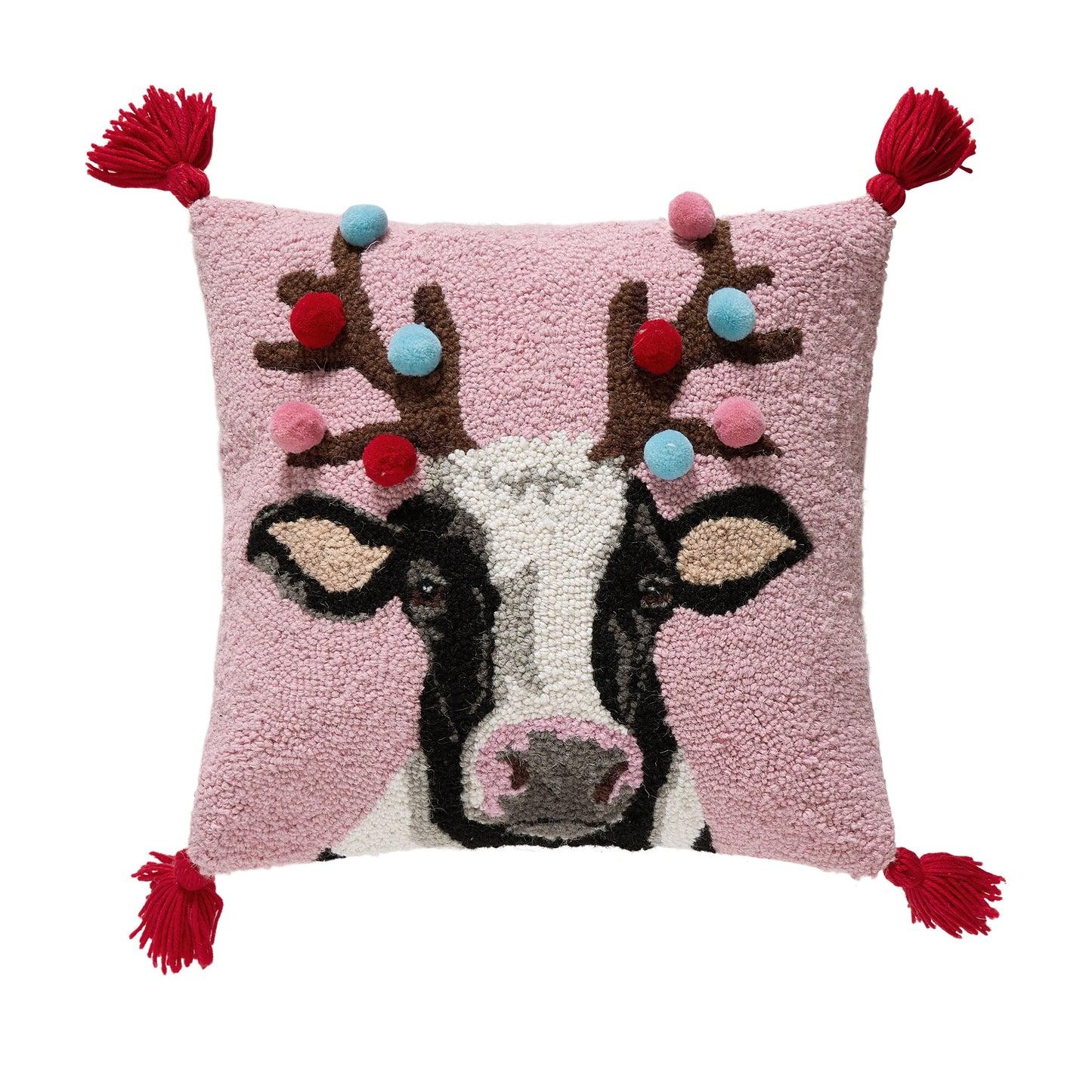 Cow Reindeer Pillow PREORDER