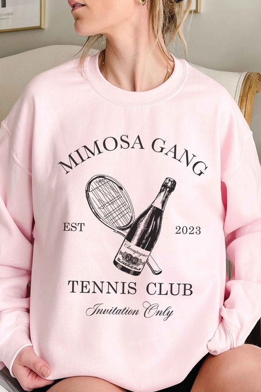 MIMOSA GANG TENNIS CLUB Graphic Sweatshirt