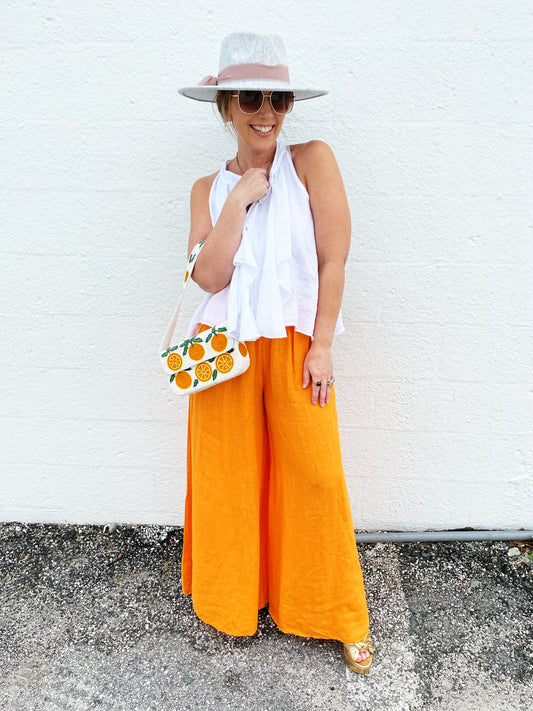 Maggie Pant in Orange