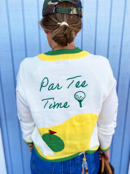 Par Tee Cardigan