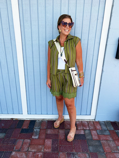 Lina Set in Green