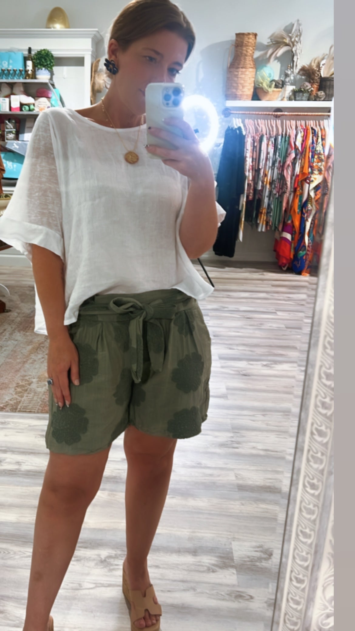 Saint Shorts in Green