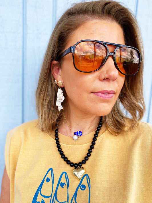 Duncan fish Earring