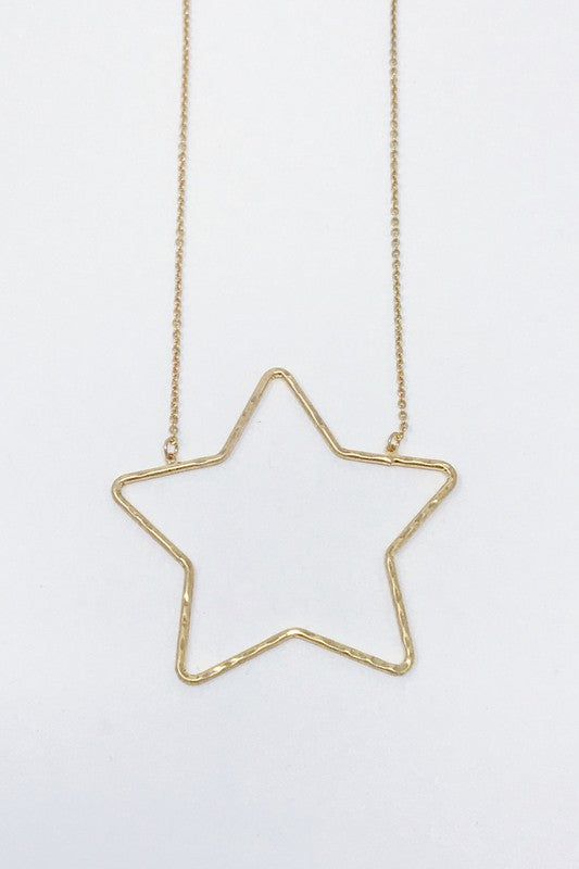 Shine Baby Star Necklace, Gold