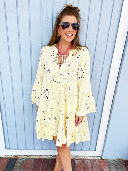 Bondi Dress Yellow