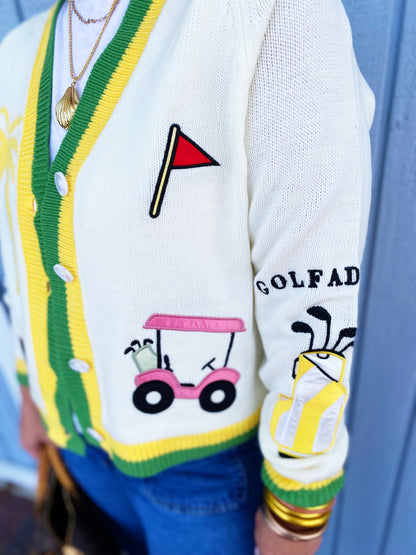 Par Tee Cardigan