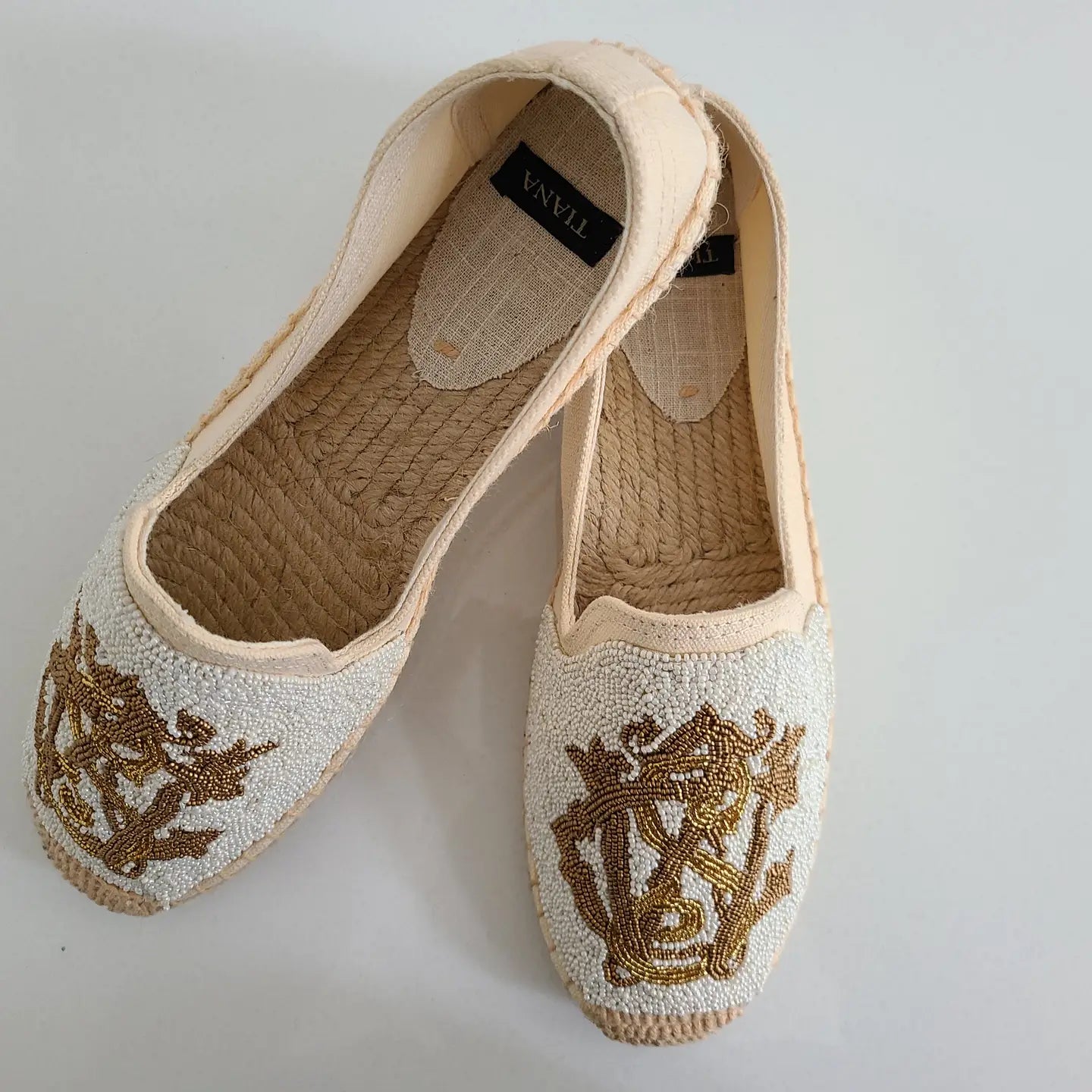 Custom Beaded  Espadrilles