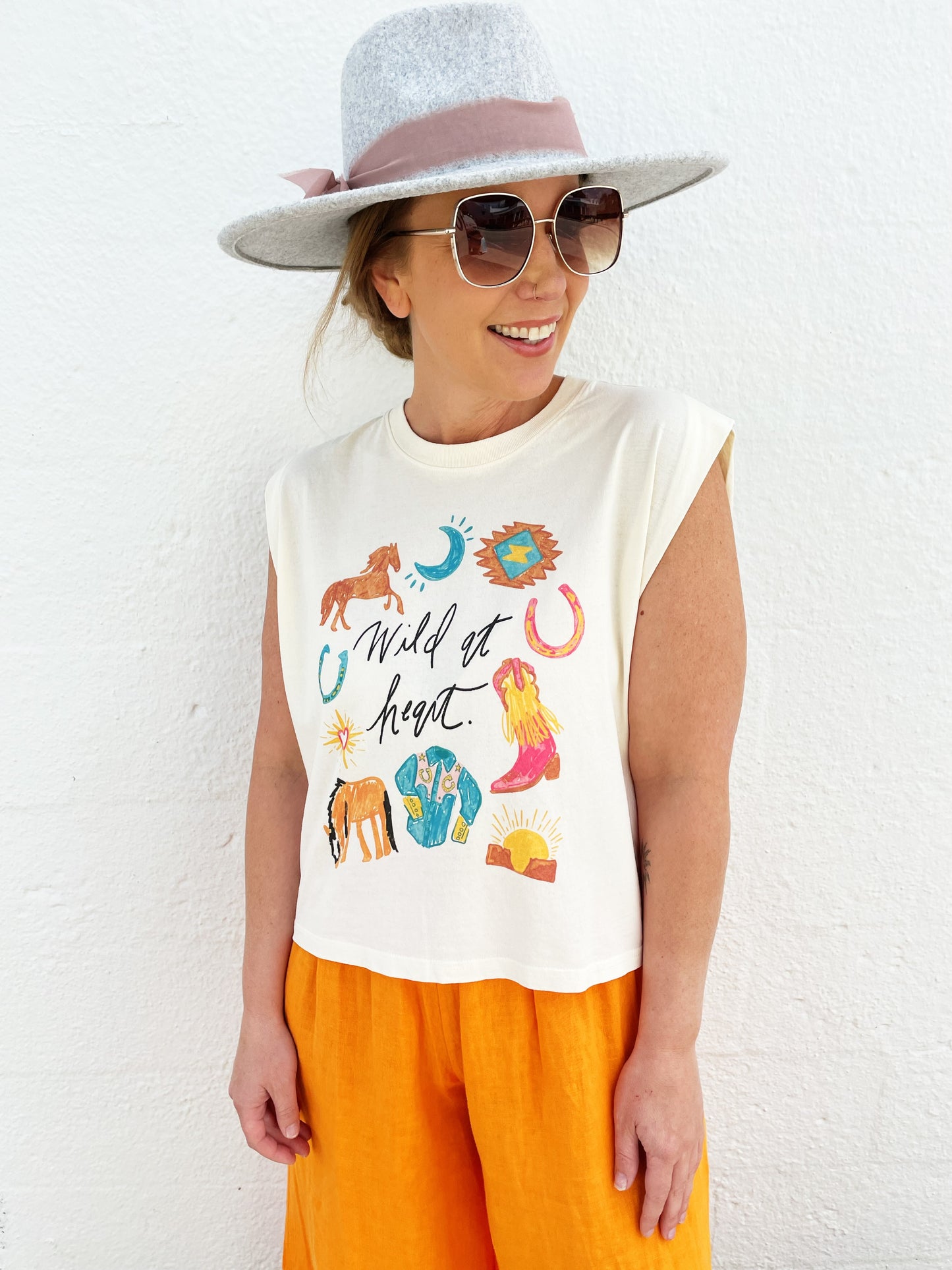 Wild At Heart Muscle Tank